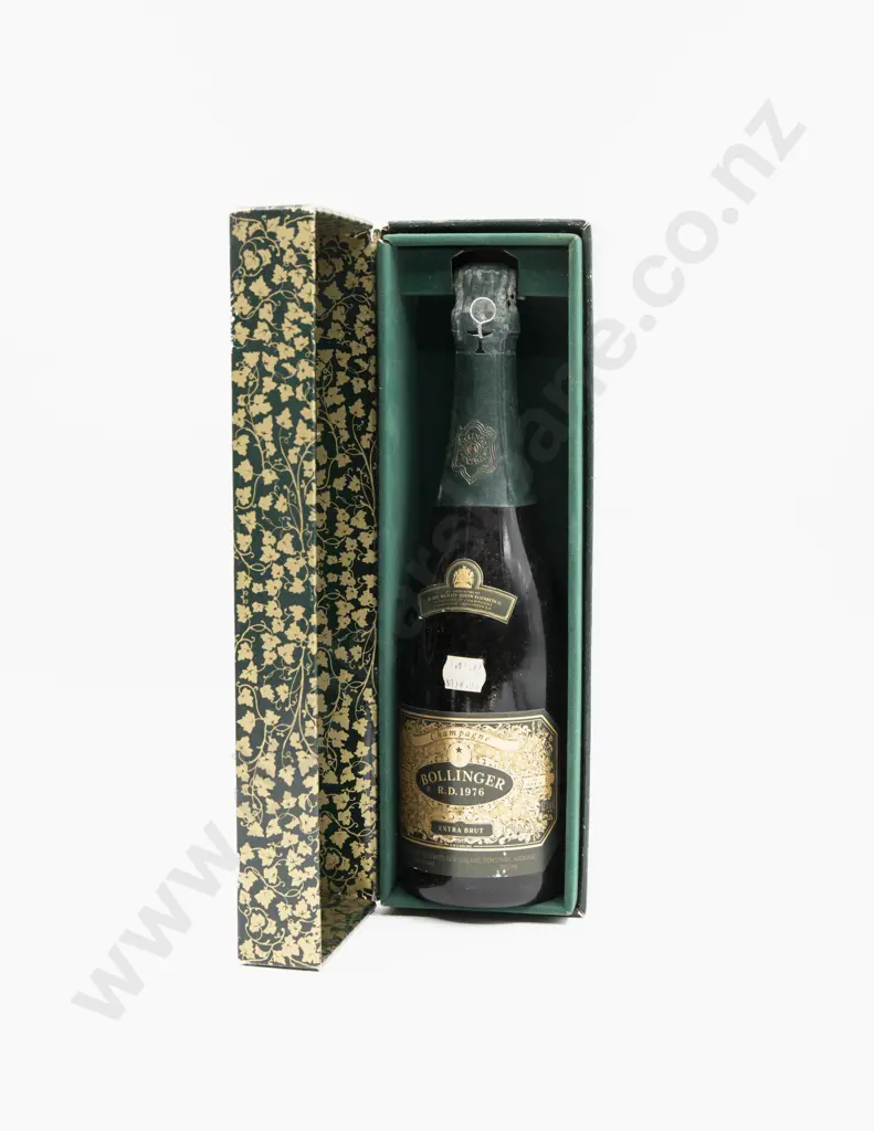 1 Bottle French 1976 Champagne Bollinger RD Extra Brut Image 1++