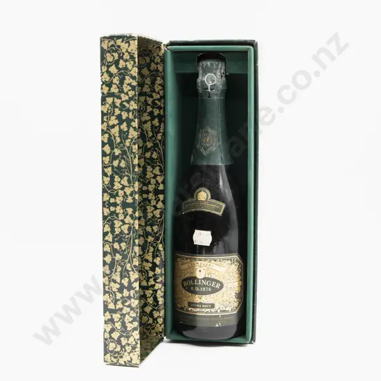 1 Bottle French 1976 Champagne Bollinger RD Extra Brut
