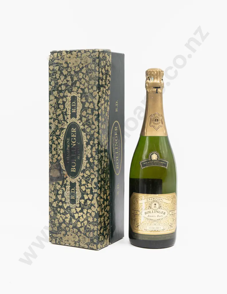 1 Bottle French 1975 Champagne Bollinger RD Extra Brut Image 1++