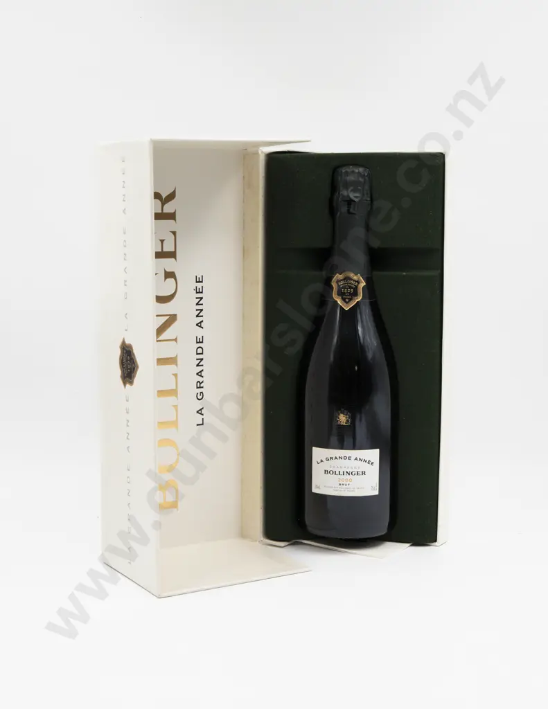 1 Bottle French Champagne 2000 Bollinger in Presentation Box Image 1++