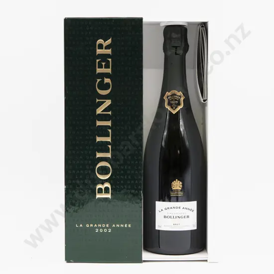1 Bottle French Champagne 2000 Bollinger in Presentation Box
