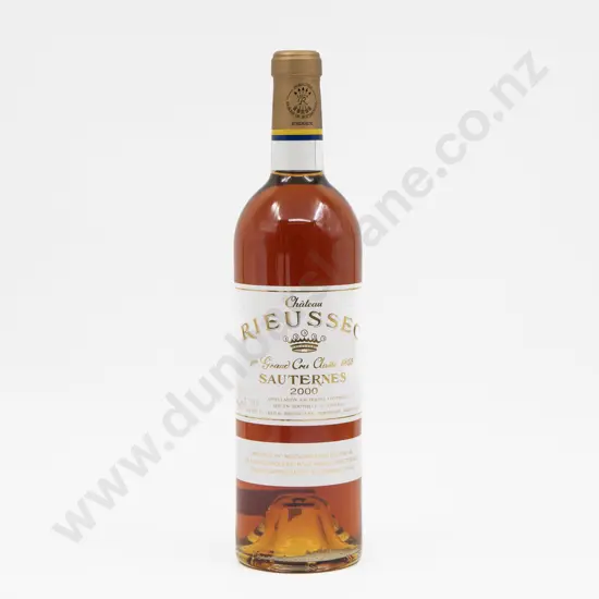 1 Bottle French 2000 Chateau Rieussec Sauternes 750ml