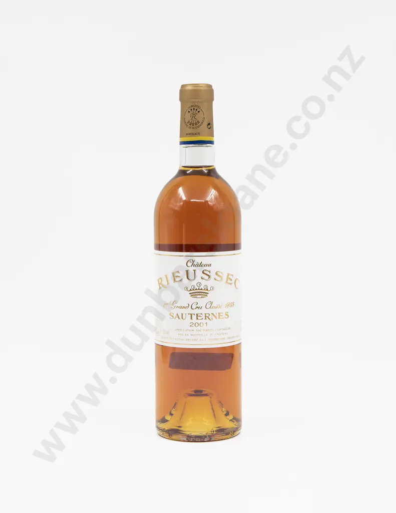 1 Bottle French 2001 Chateau Rieussec Sauternes 750ml Image 1++