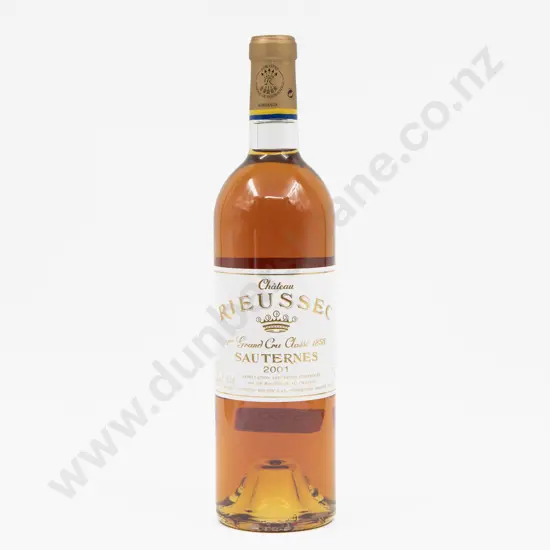 1 Bottle French 2001 Chateau Rieussec Sauternes 750ml