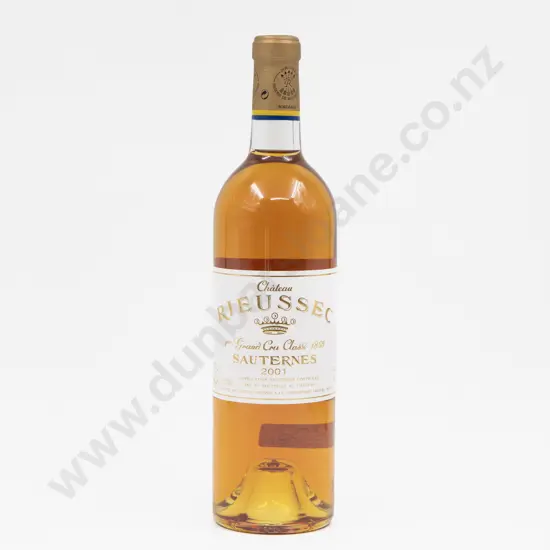 1 Bottle French 2001 Chateau Rieussec Sauternes 750ml