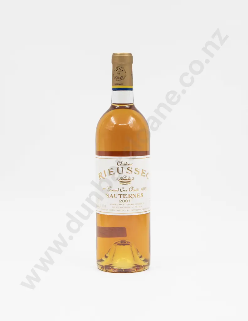 1 Bottle French 2001 Chateau Rieussec Sauternes 750ml Image 1++