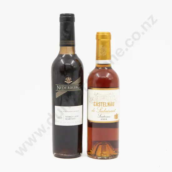 1 Bottle French 2009 Castelnau De Suduiraut Sauternes 375ml & Other