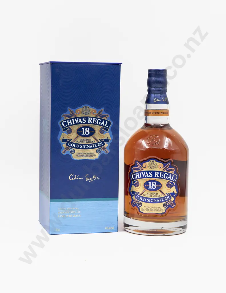 1 Bottle Chivas Regal Aged 18 Years Blended Scotch Whisky Image 1++