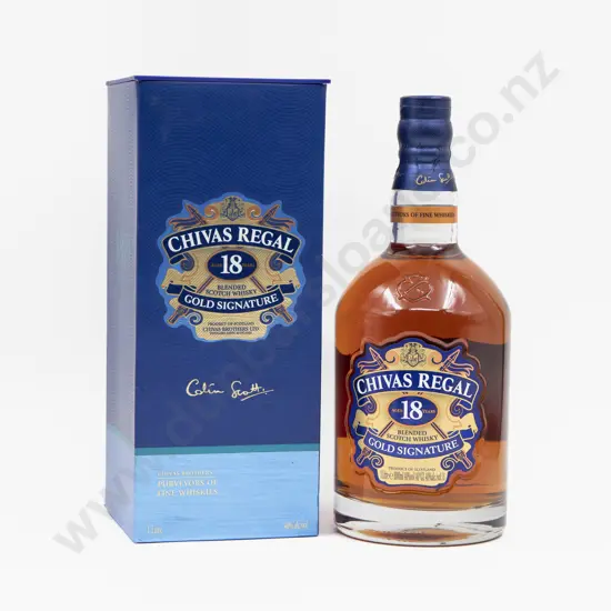 1 Bottle Chivas Regal Aged 18 Years Blended Scotch Whisky