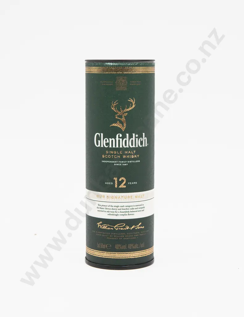 1 bottle Glenfiddich 12 year old Single Malt Scotch Whisky 40% Image 1++