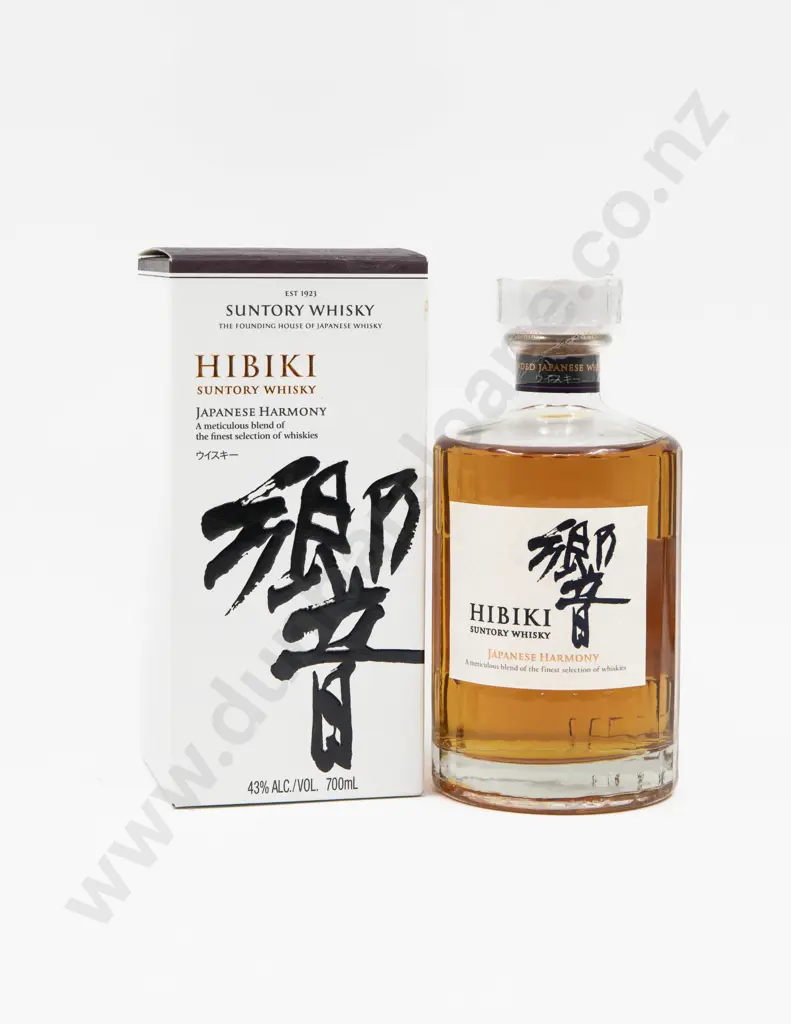 1 bottle Japanese Suntory 'HIBIKI' Harmony Whisky 700ml 43% in presentation box Image 1++