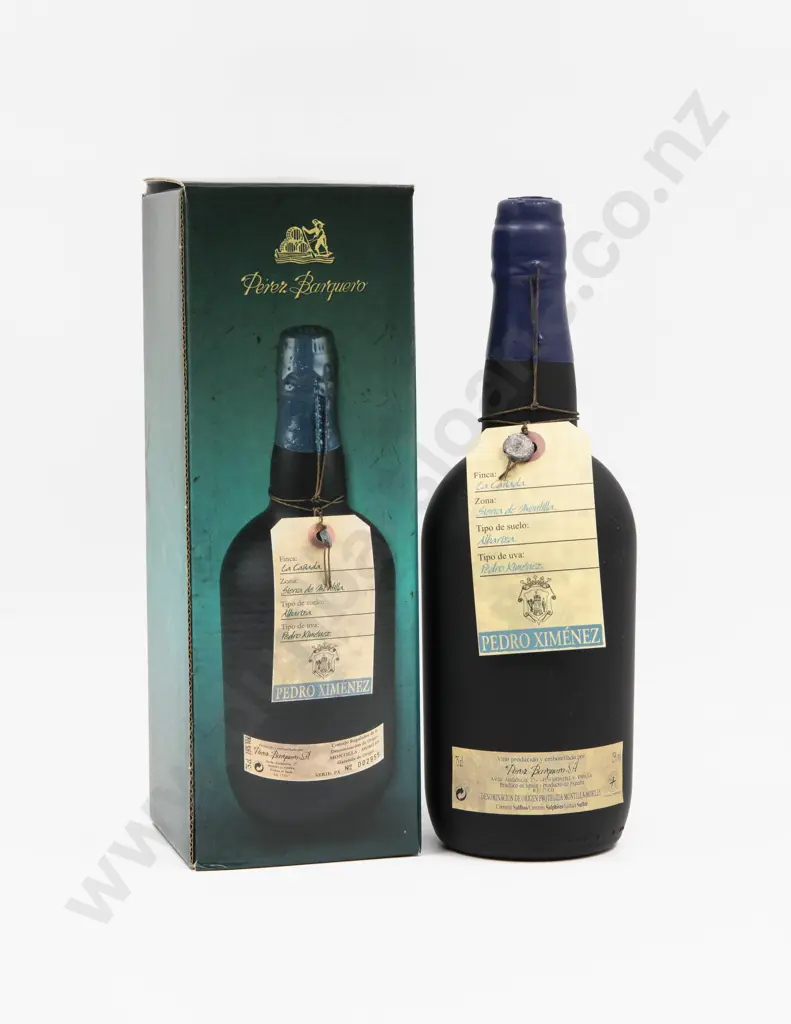 1 bottle Perez Barquero 'La CANADA' Pedro Ximenez Very Old Montilla-Moriles Sherry 750ml 15% in presentation box Image 1++