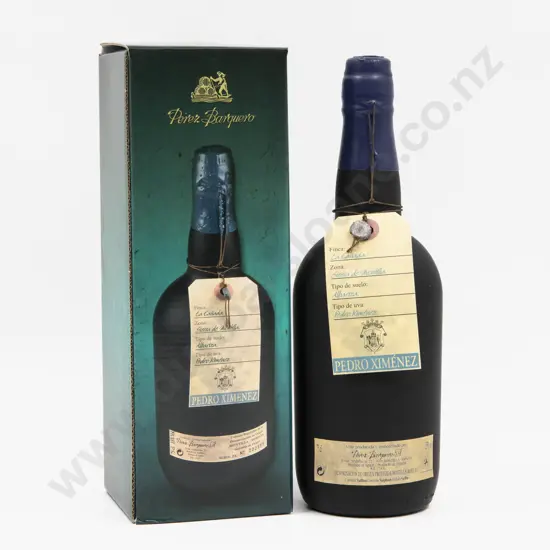 1 bottle Perez Barquero 'La CANADA' Pedro Ximenez Very Old Montilla-Moriles Sherry 750ml 15% in presentation box