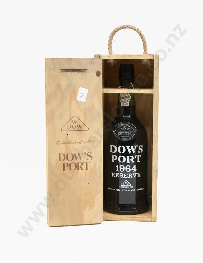 1 Bottle Dow's Port In Presentation Crate Image 1++
