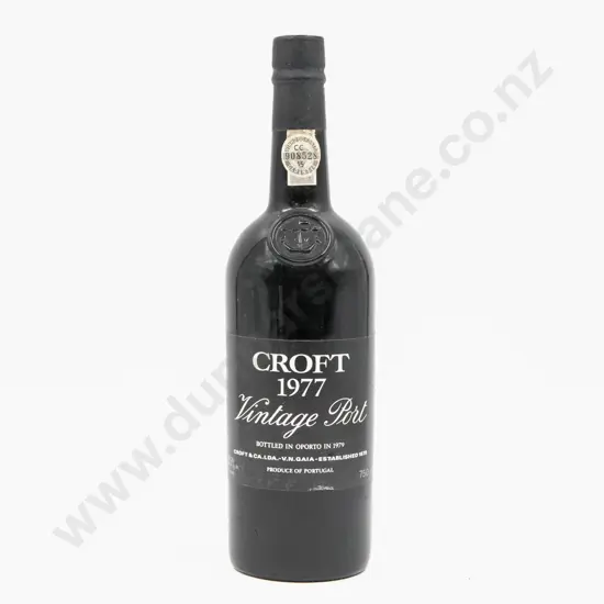 1 Bottle 1977 Croft Vintage Port