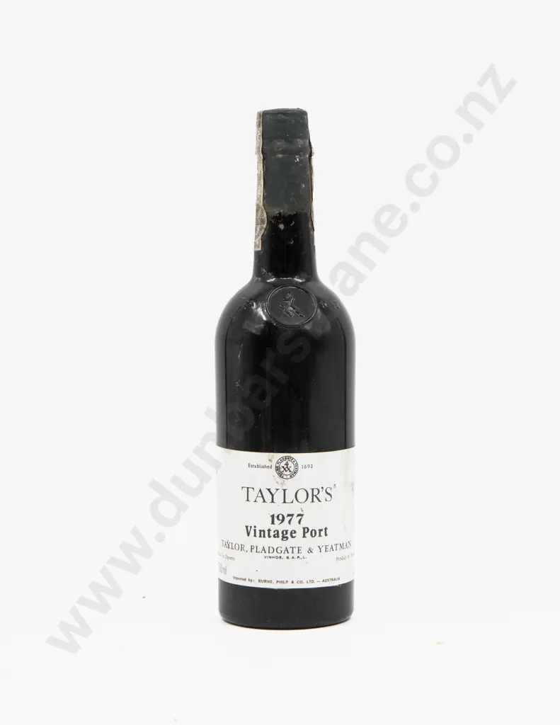 1 Bottle 1977 Taylor's Vintage Port Image 1++
