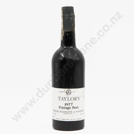 1 Bottle 1977 Taylor's Vintage Port