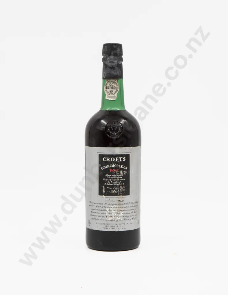 1 Bottle 1977 Croft's 1977 Commemoration Port Image 1++