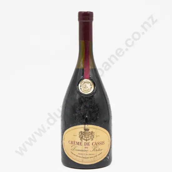 1 Bottle French Domaine Kriter Crème De Cassis 700ml