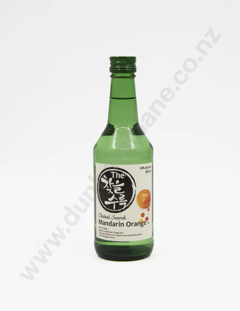 1 bottle South Korea Chateul Soorok Manderin Orange Wine 14% Image 1++