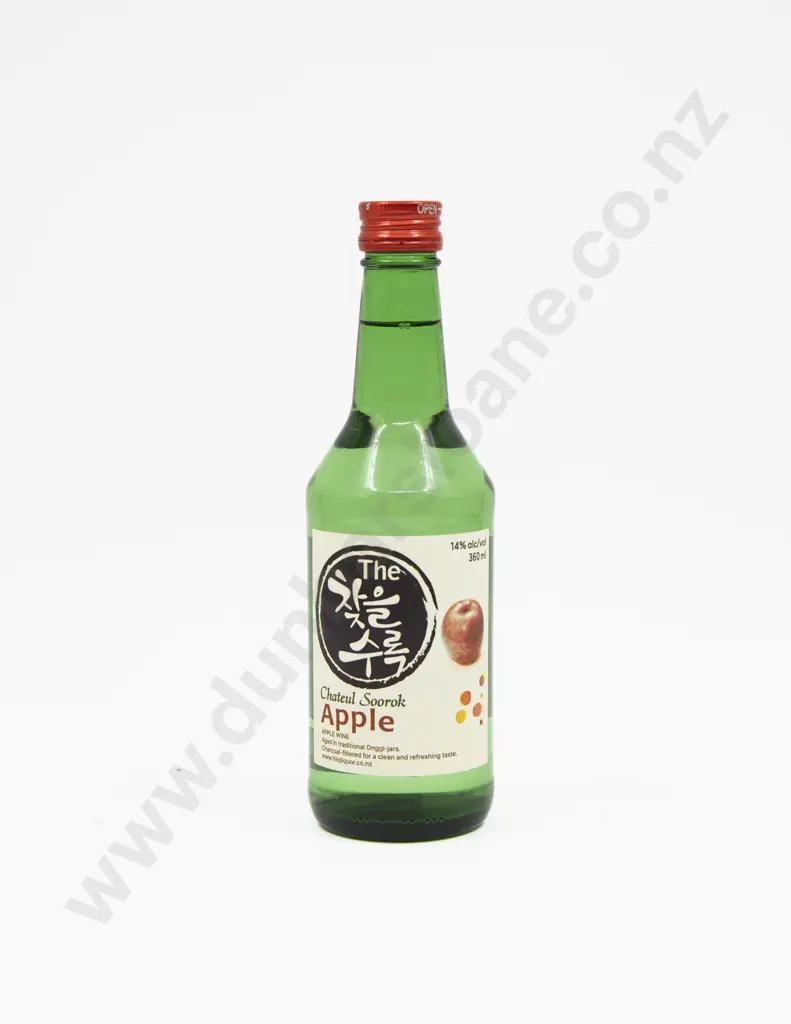 1 bottle South Korea Chateul Soorok Apple Wine 14% Image 1++