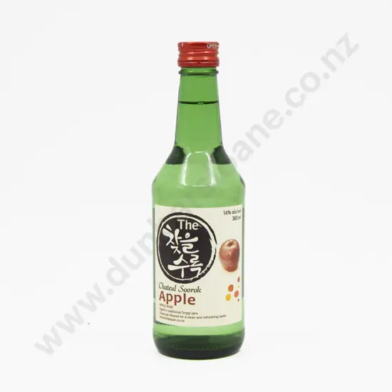 1 bottle South Korea Chateul Soorok Apple Wine 14%