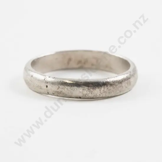 S/S Plain Band Ring