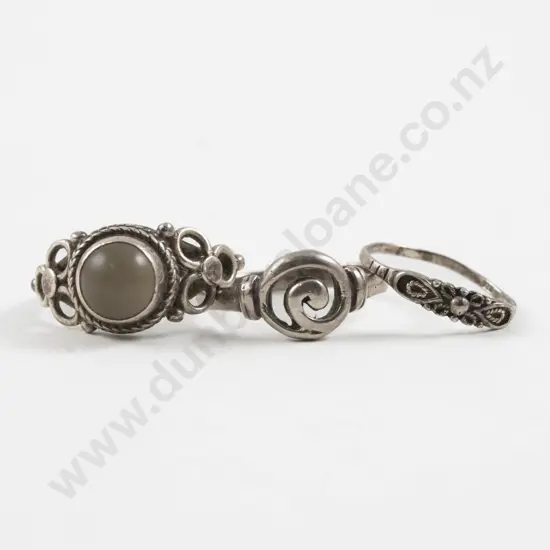 Three S/S Rings