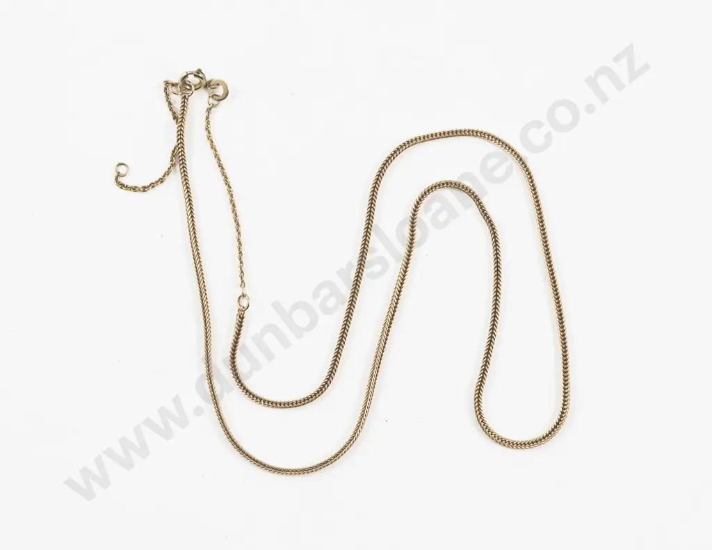 14ct Fancy Link Neck Chain Image 1++
