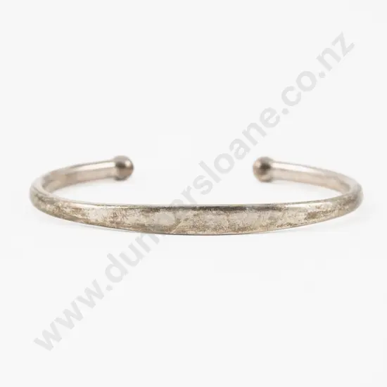 S/S Plain Cuff Bangle