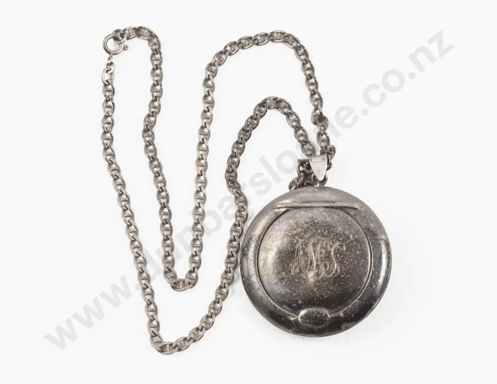 Victorian S/S Compact Locket Image 1++