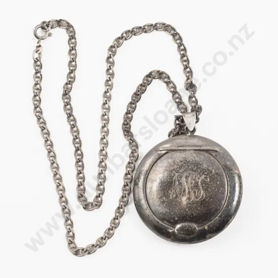Victorian S/S Compact Locket