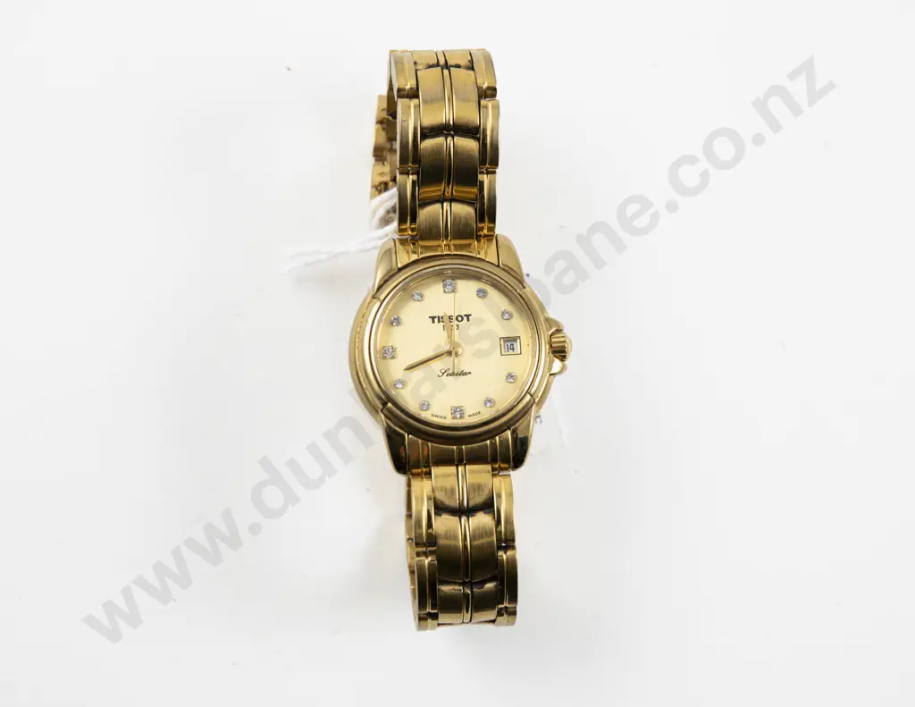Tissot Gold Plated Ladies Wrist Watch Image 1++