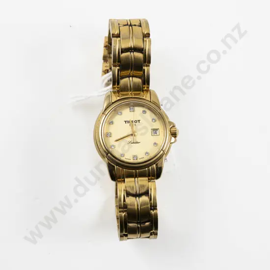 Tissot Gold Plated Ladies Wrist Watch