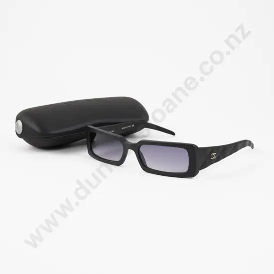Pair Original Cased Chanel Sunglasses