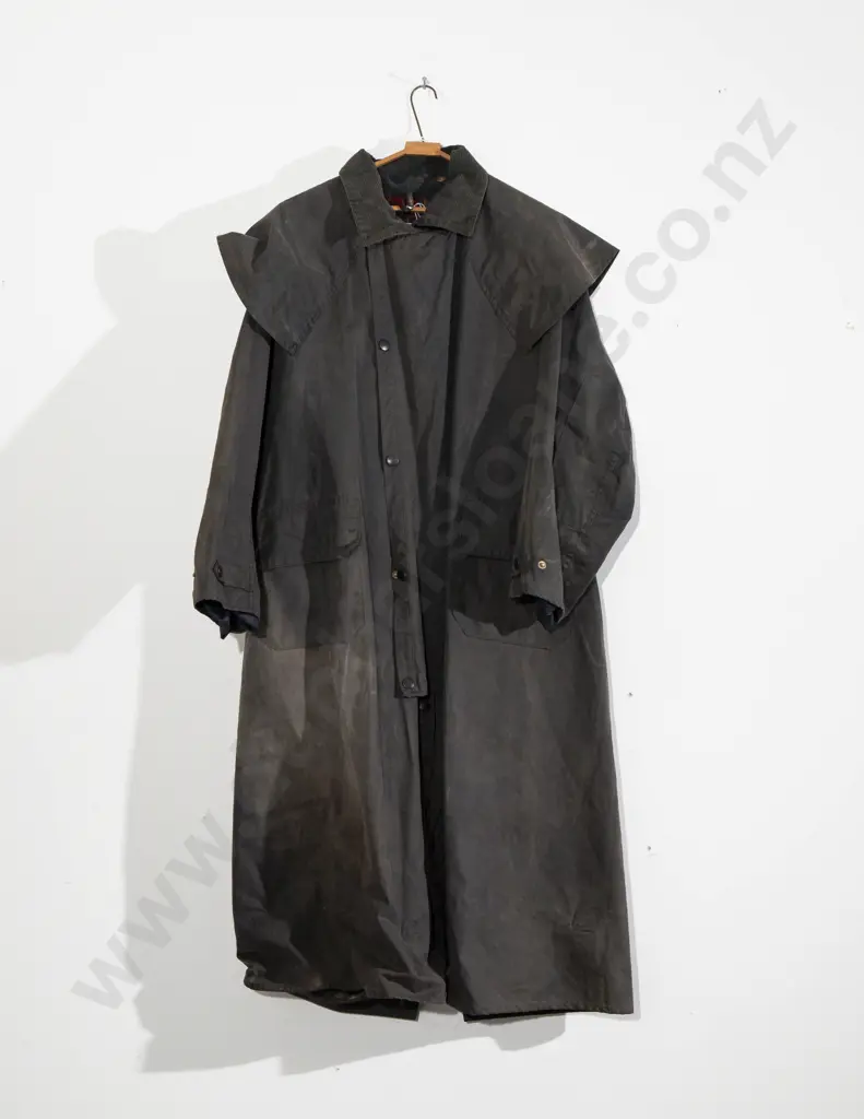 Vintage Backhouse Stockman's Oil Skin Coat Image 1++