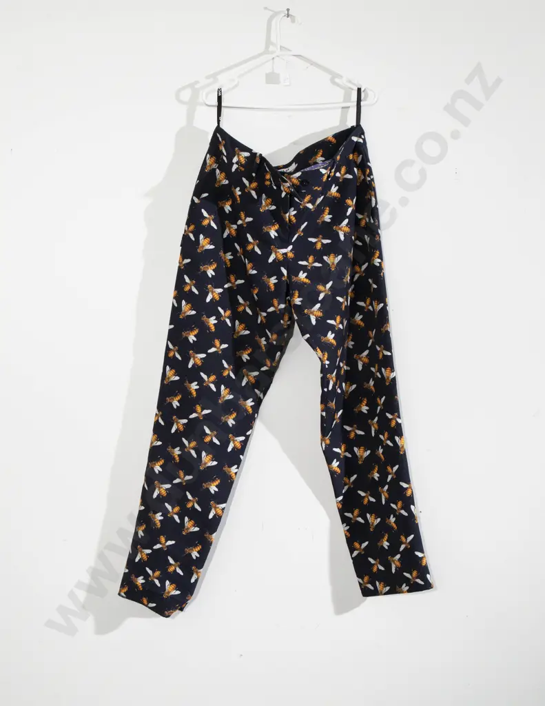 World Bee Print Trousers Image 1++