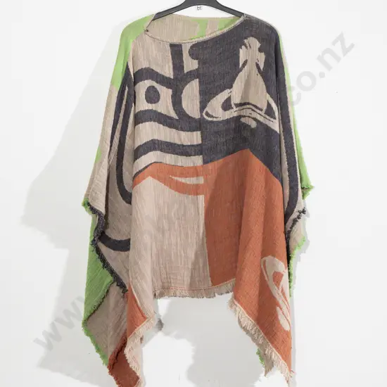 Vivienne Westwood Woven Cotton Poncho