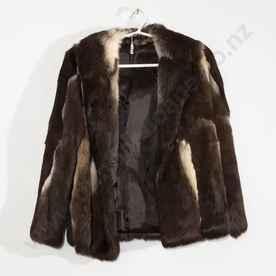 Vintage Rabbit Fur Jacket