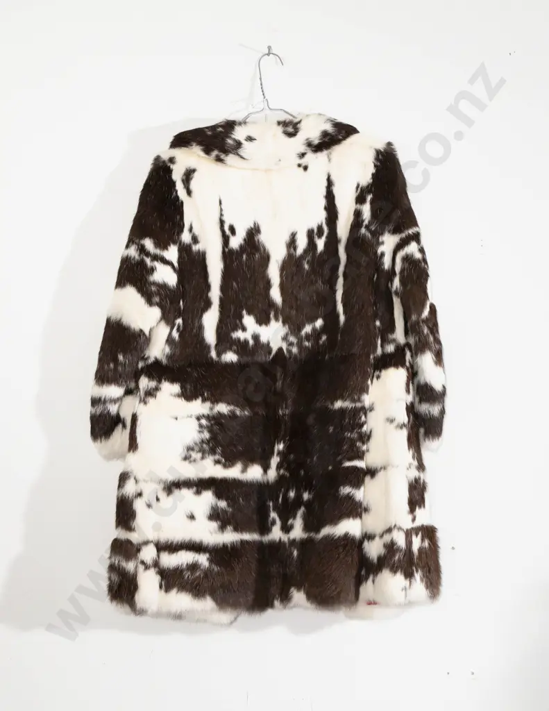 Vintage Rabbit Fur Jacket and Hat Image 1++