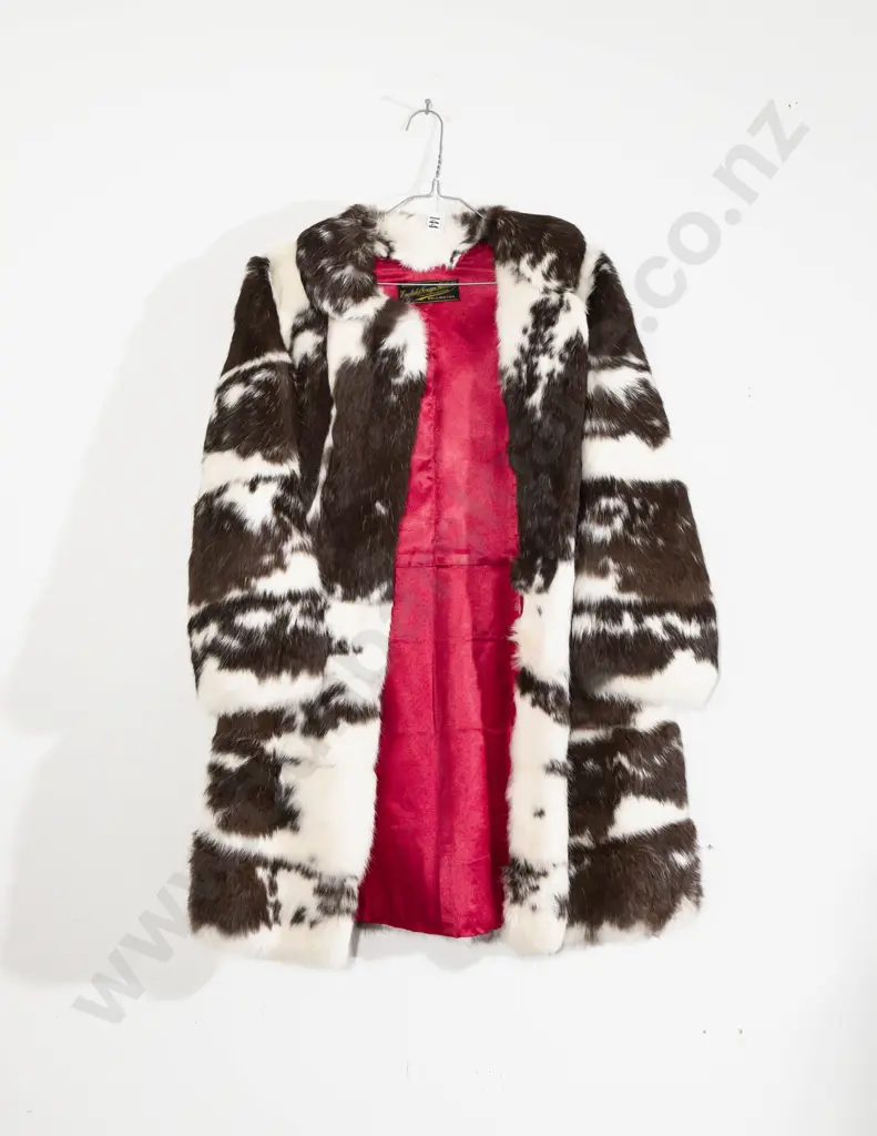 Vintage Rabbit Fur Jacket and Hat Image 1++