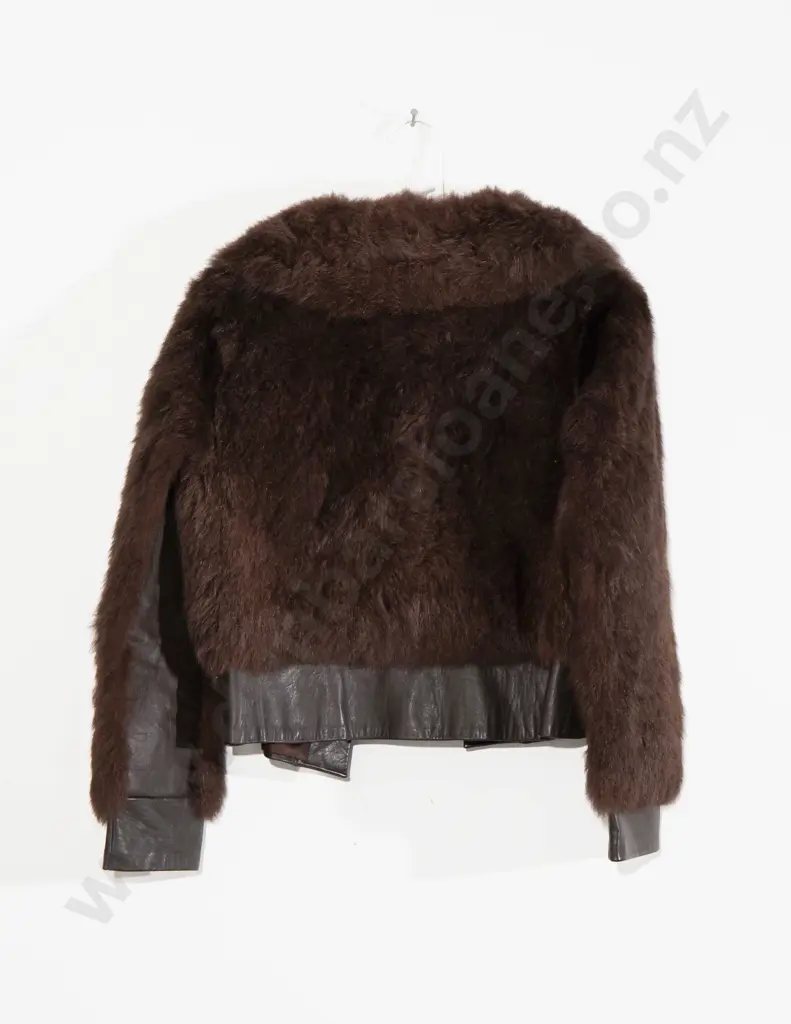 Vintage English and Foreign Fur and Leather Jacket Image 1++