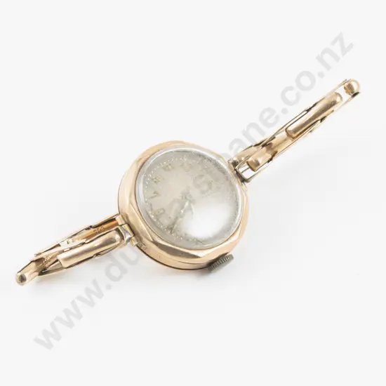 Vintage 9ct Ladies Wrist Watch