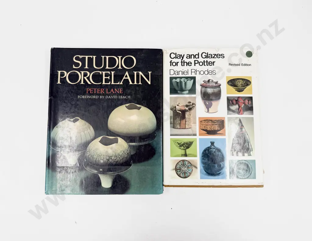 Studio Porcelain by Peter Main & Other Pottery Reference Book Image 1++