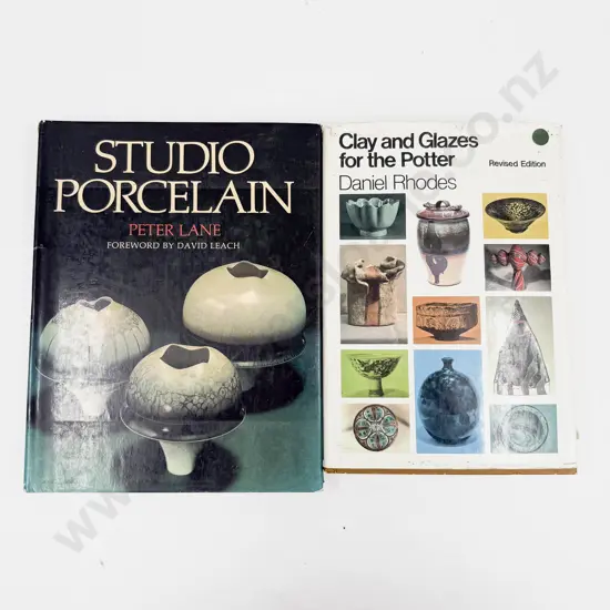 Studio Porcelain by Peter Main & Other Pottery Reference Book