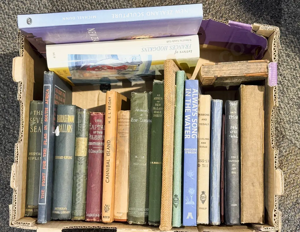 New Zealand Sculpture by Michael Dunn with Letters of Frances Hodgkins & Assorted Books Image 1++