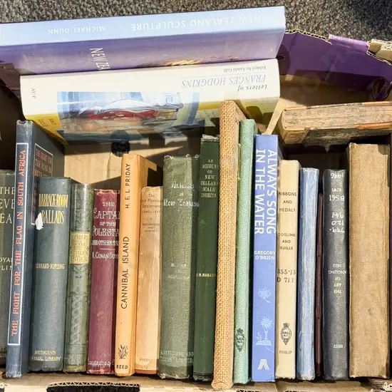 New Zealand Sculpture by Michael Dunn with Letters of Frances Hodgkins & Assorted Books