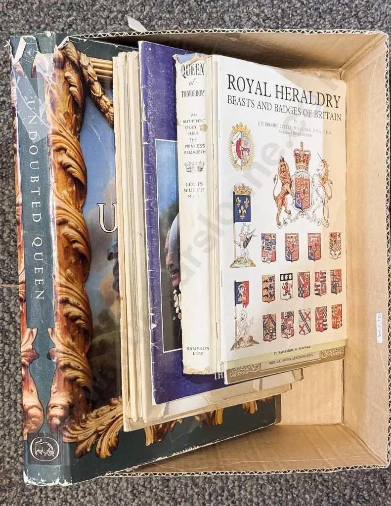 Box Qty of Assorted Monarchy Reference Books Image 1++