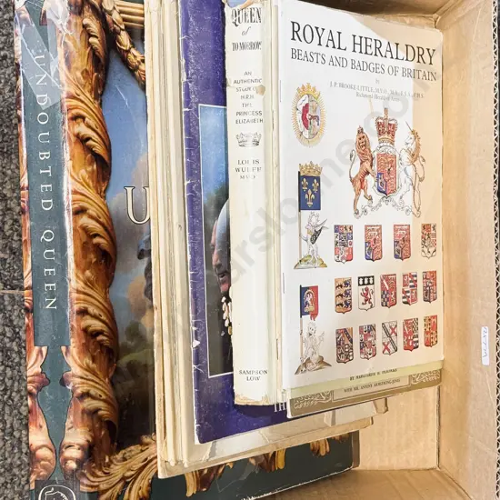 Box Qty of Assorted Monarchy Reference Books