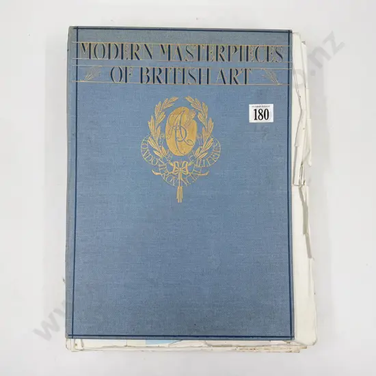 Modern Masterpieces of Brittish Art (binding faults)